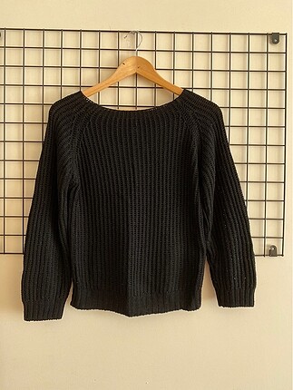 H&M Siyah kazak