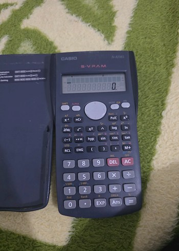 Casio Fx-82Ms Bilimsel Hesap Makinesi Mavi - Görsel 2
