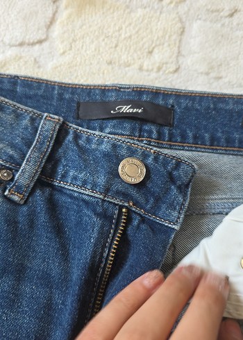Mavi Jeans Gri Mavi Kadın Denim Mini Şort