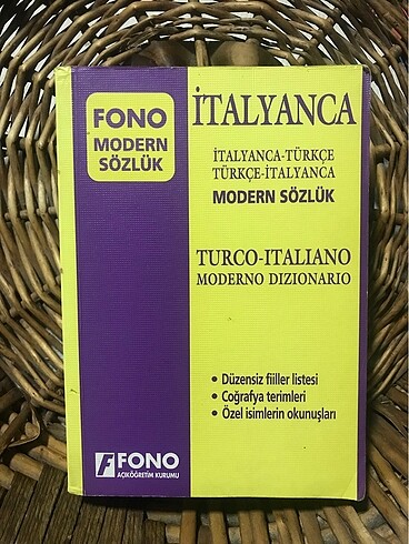 İtalyanca- Türkçe Modern Sözlük