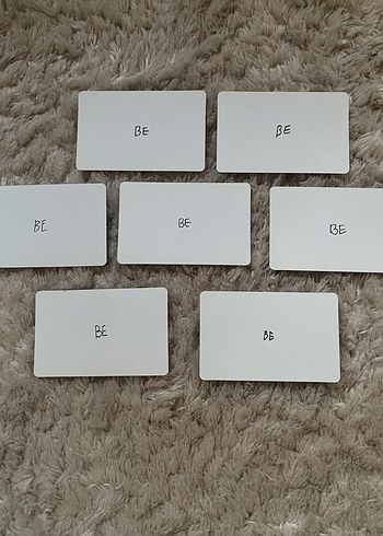 diğer Beden Bts be albüm pc photocard