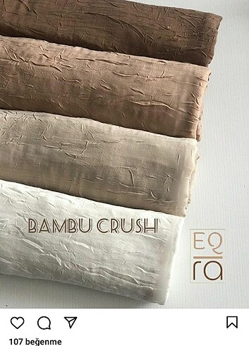 Bambu crush şal 