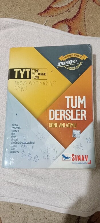Konu anlatımlı tyt testi 