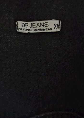 Df Jeans Siyah Denim Pantolon
