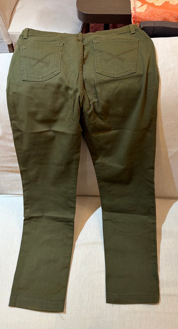 Haki Slim Fit Pamuklu Pantolon — görsel 3/3