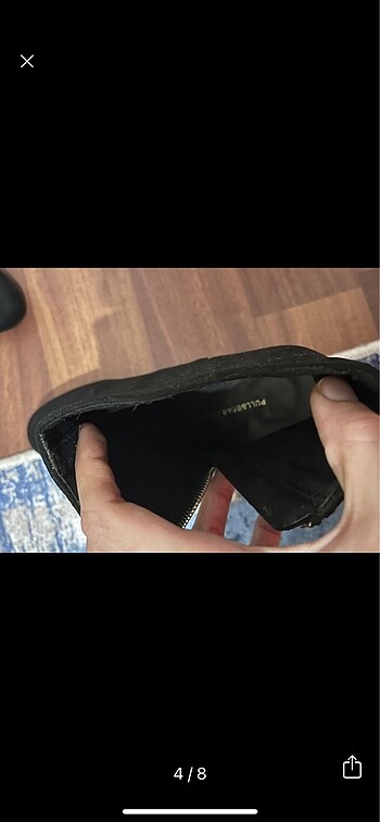37 Beden siyah Renk Pull and Bear bot