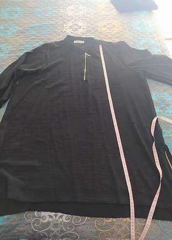 48 Beden siyah Renk Tarz tunik