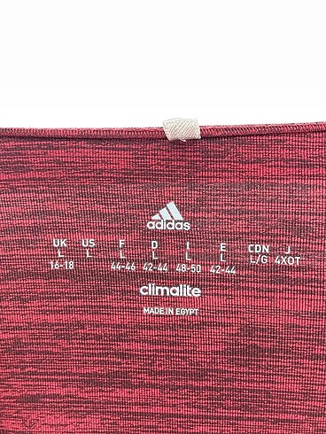 l Beden bordo Renk Adidas T-shirt %70 İndirimli.
