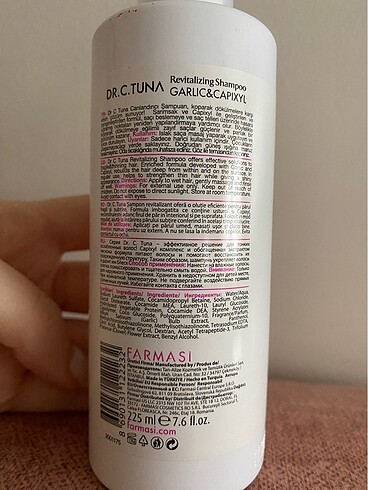 Beden Farmasi Sarımsaklı Şampuan