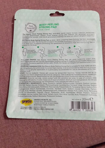 Bee Beauty AHA+BHA Peeling Ped - Görsel 2