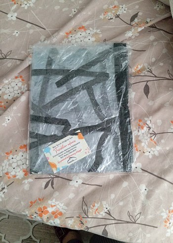 Gri Baskılı çift kişilik bebek arabası yağmurluğu - Görsel 2