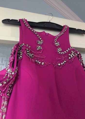 fuşya pembe uzun balık abiue - Görsel 5