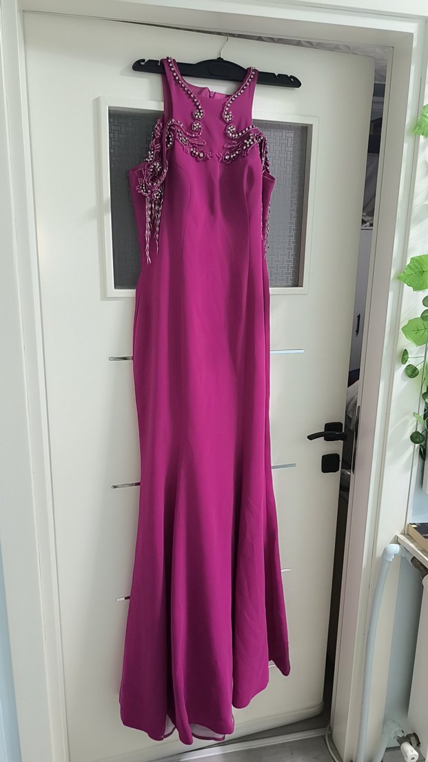 fuşya pembe uzun balık abiue - Görsel 2