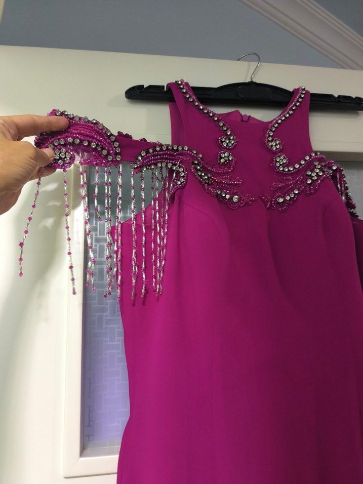 fuşya pembe uzun balık abiue - Görsel 4