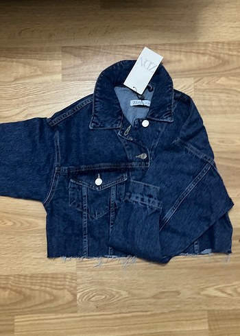 Diğer Koyu Mavi Denim Ceket