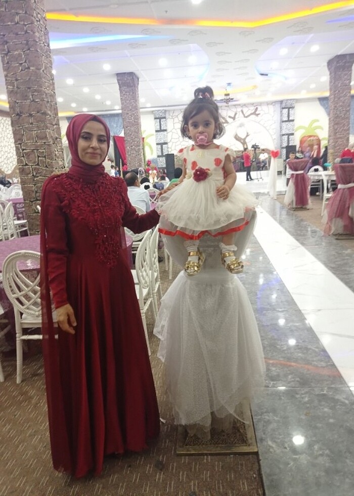 Kırmızı Janjan biye  ve şal - Görsel 3