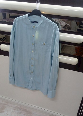 hediyedir Turkuaz Erkek Gömlek - Görsel 2