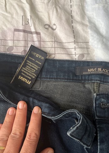 Erkek Lacivert Regular Fit Kot Pantolon - Görsel 3