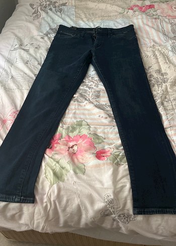 Erkek Lacivert Regular Fit Kot Pantolon - Görsel 2