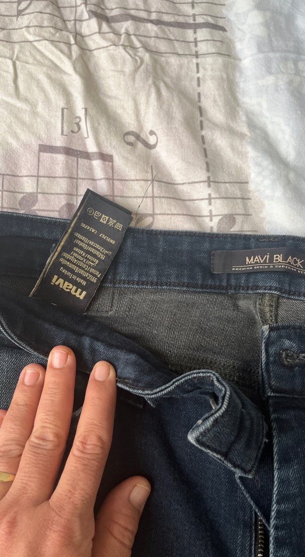 Erkek Lacivert Regular Fit Kot Pantolon - Görsel 3