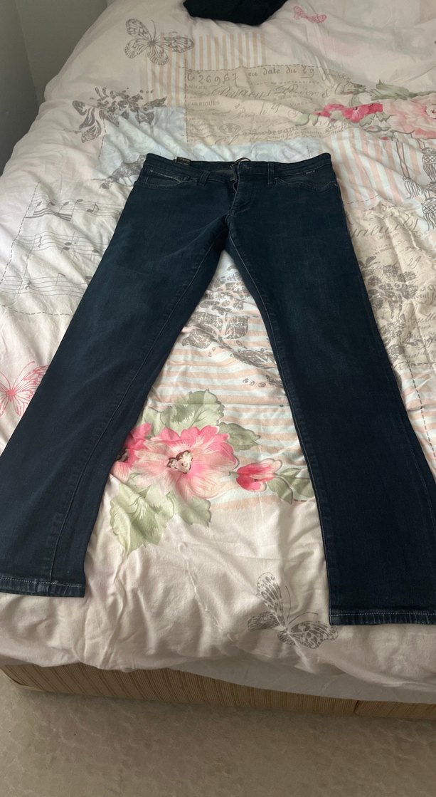 Erkek Lacivert Regular Fit Kot Pantolon - Görsel 2