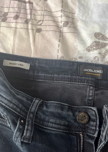 Lacivert Rahat Kesim Erkek kot pantolon 34/32 - Görsel 2