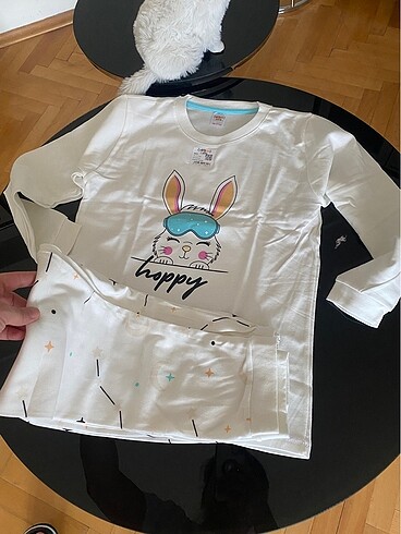 7 Yaş Beden uzun kollu yumuşacık pijama takımları