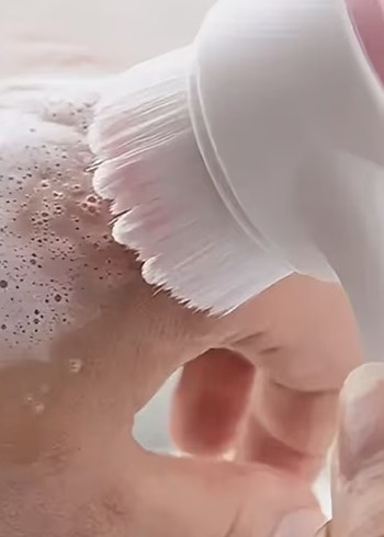 Pembe Yüz Temizleme Seti ve Saç Bandı - Görsel 2