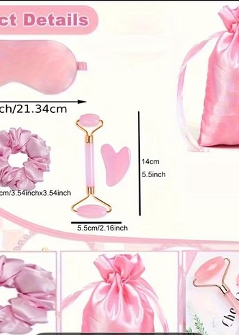 Pembe Pastel bakım Seti - Görsel 2