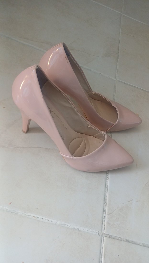 Pembe Minimalist Stiletto Topuklu Kadın Ayakkabı - Görsel 3