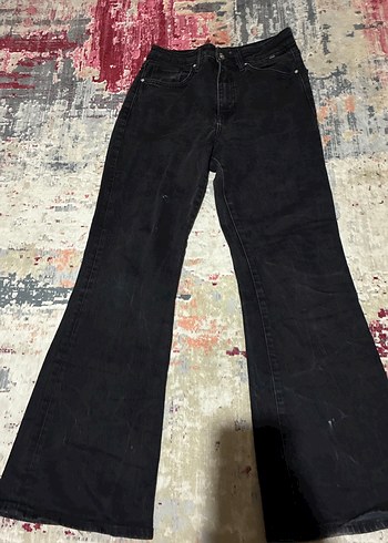 Mavi Jeans İspanyol Paca Siyah Pantolon