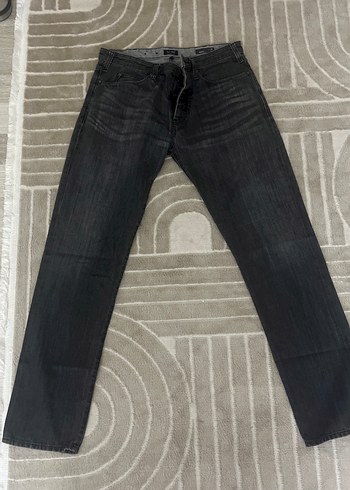 Armani Jeans Koyu Siyah Denim Jean
