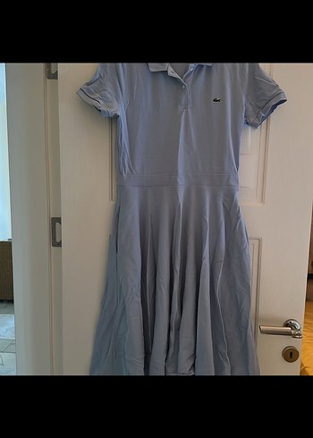 Lacoste Acik Mavi Polo Elbise