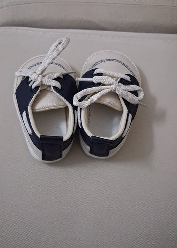 Erkek Bebek İlk Adım Ayakkabısı Beyaz - Görsel 2