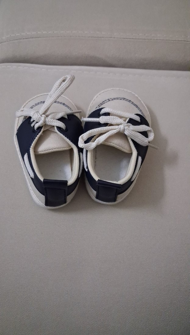 Erkek Bebek İlk Adım Ayakkabısı Beyaz - Görsel 2