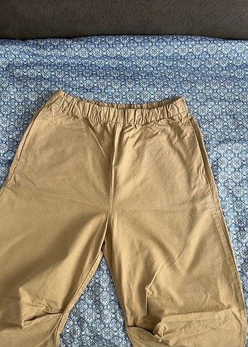 s Beden Zara Bej Rahat Kesim Kadın Pantolon