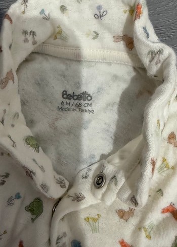 Kız bebek uzun kollu ayaklı pijama takımı