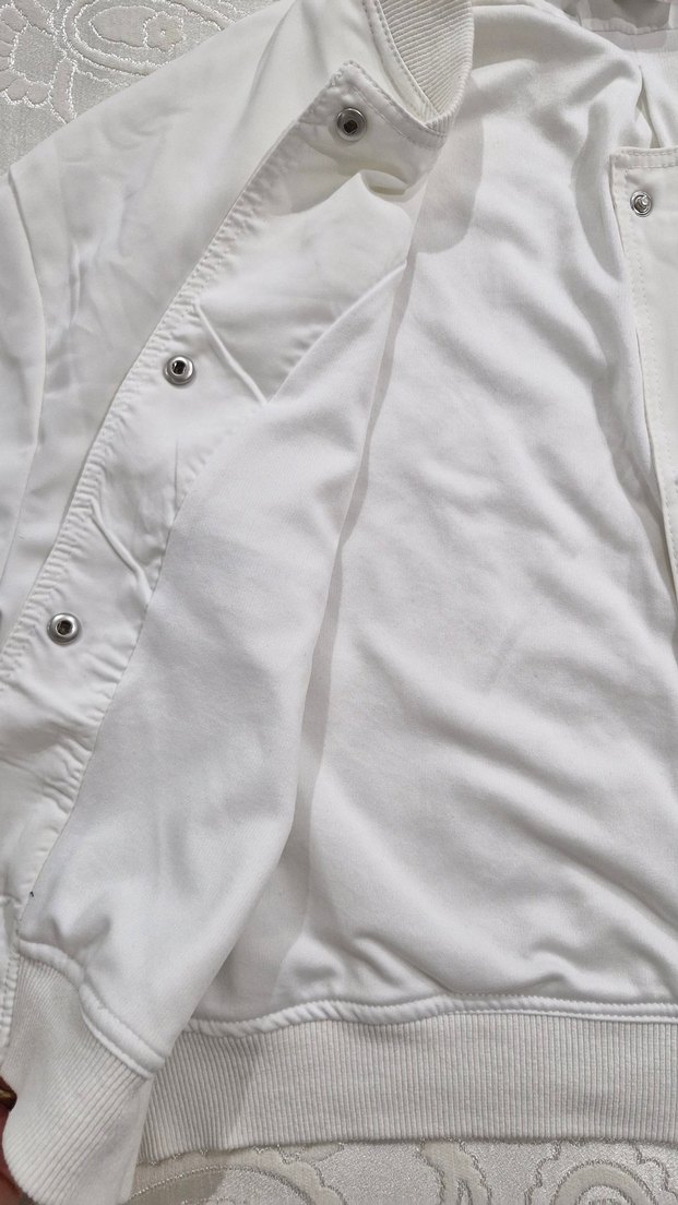 Beyaz Barbie Nakışlı Bolero - Görsel 2