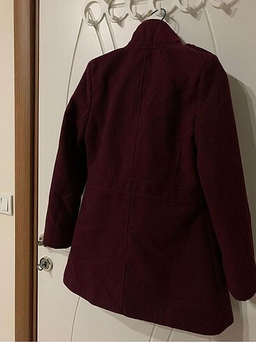m Beden bordo Renk Kadın kaban