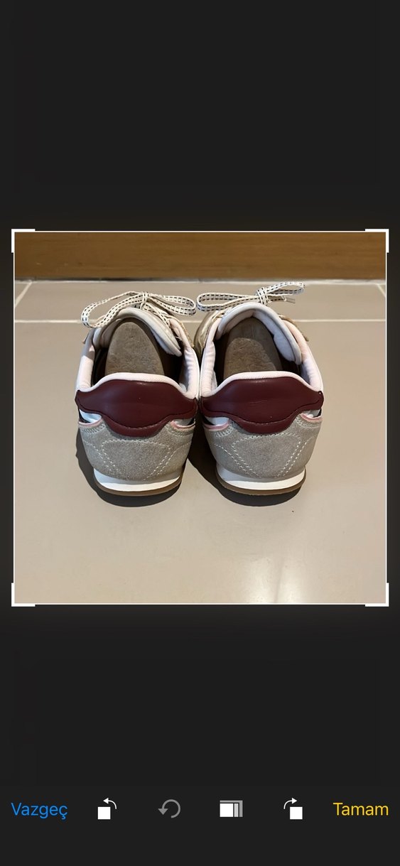 Zara Retro Beyaz Sneaker — görsel 3/4