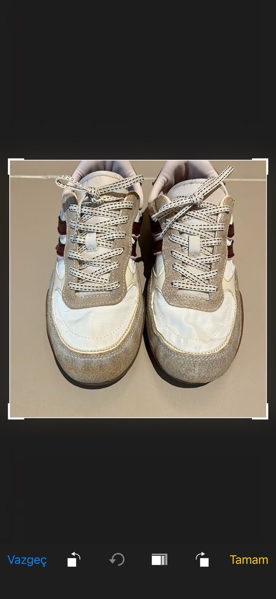 Zara Retro Beyaz Sneaker — görsel 2/4