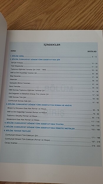  CUMHURİYET DÖNEMİ SORU BANKASI