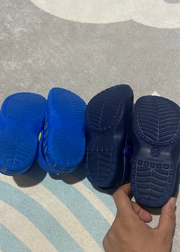 Crocs Mavi Erkek Çocuk Sandaletleri Velcro Bantlı