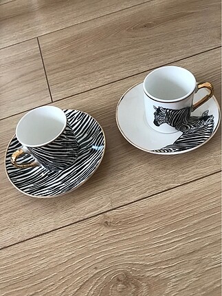 Lcw home zebra kahve takımı