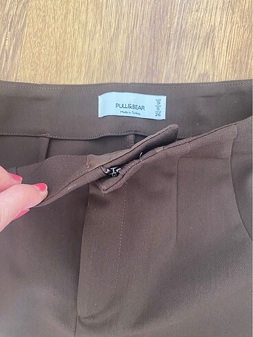 s Beden PULL&BEAR KAHVERENGI MINI ETEK