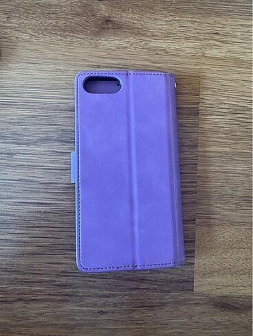 Beden Renk İPHONE 6 PLUS CÜZDANLI MOR KADİFE TELEFON KILIFI