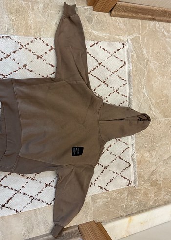 Zara Kapüşonlu Kahverengi Eşofman Takımı
