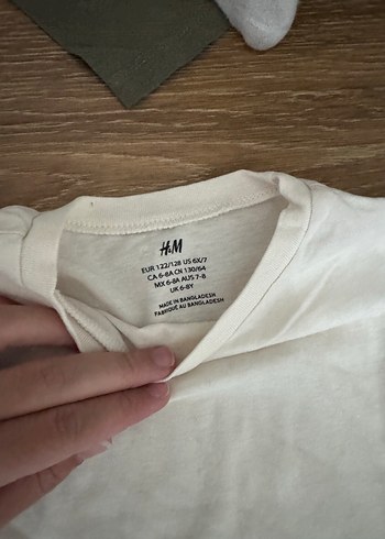 H&M Uzun Kollu Düz Tişört
