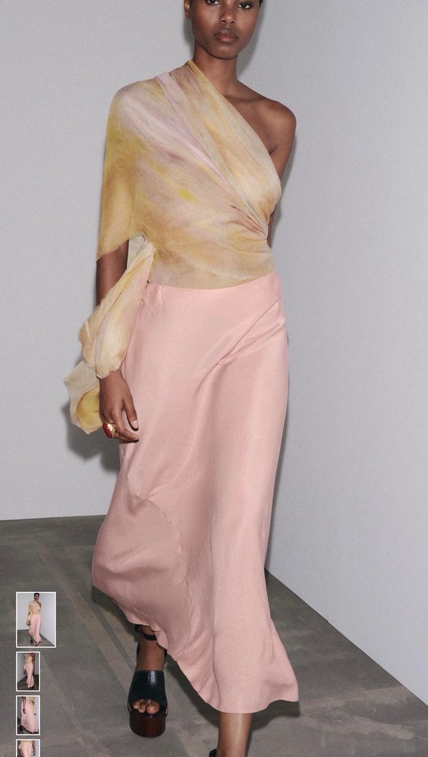 Zara uzun liyosel etek - Görsel 3