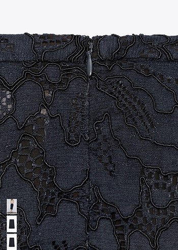 Zara Dantel Detaylı Etek - Görsel 6